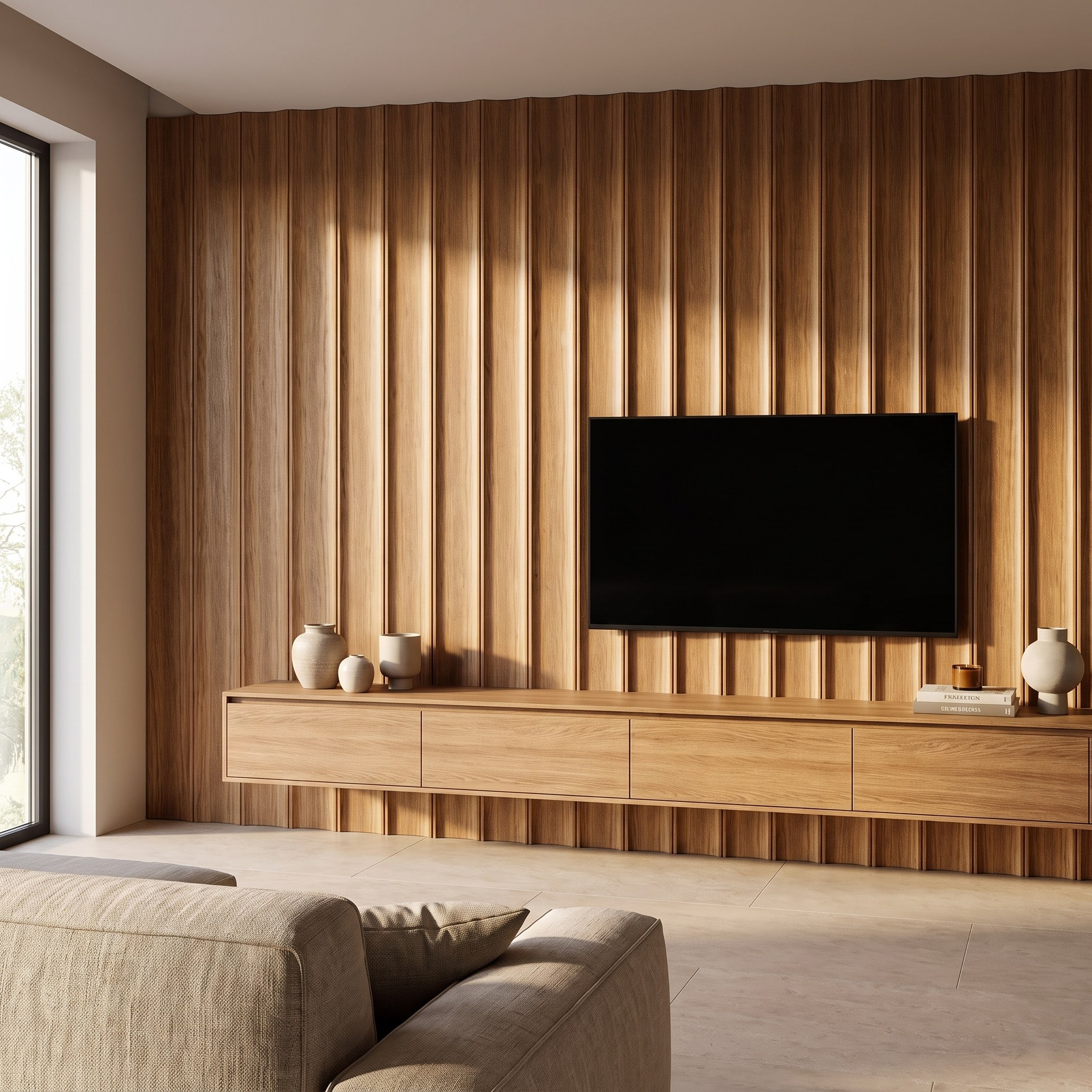 UMBRIA Warm Oak – beltéri látványterv